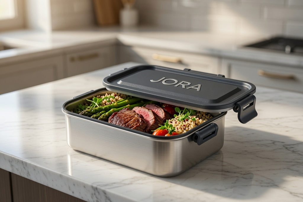 JORA Stainless Steel Container - 3-Pack